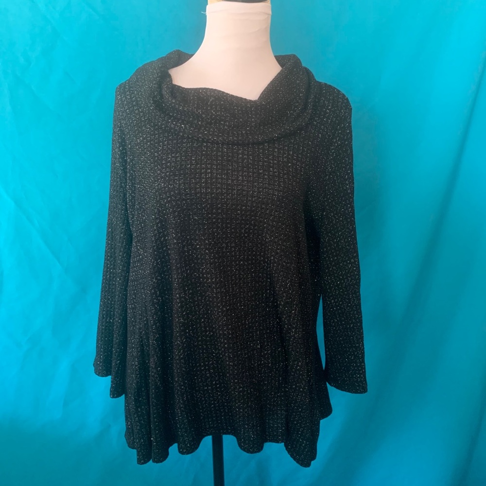 Black Lightweight Sweater Tunic size XL